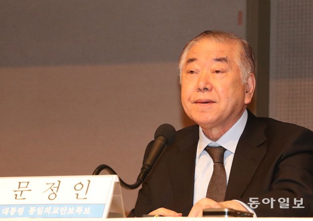 문정인 대통령 통일외교안보특보. 동아일보DB