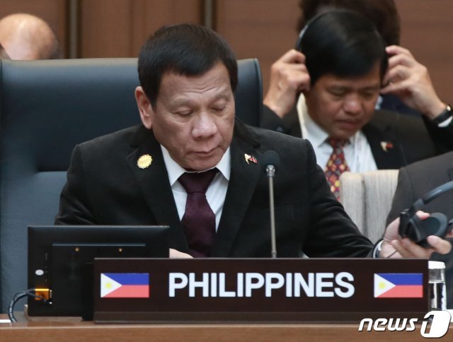 로드리고 두테르테 필리핀 대통령. (2019 한-아세안 특별정상회의 제공) 2019.11.26/뉴스1 자료 사진