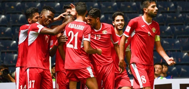 요르단이 10일 태국 부리람에서 열린 2020년 아시아축구연맹(AFC) U-23 챔피언십 D조 1차전에서 북한을 2-1로 물리쳤다. (AFC 홈페이지 캡처) © 뉴스1
