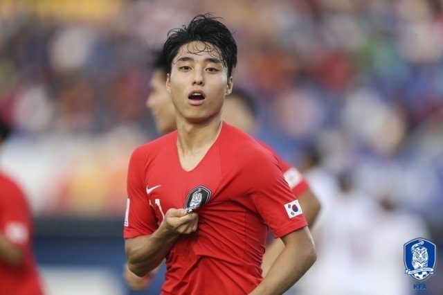 U-23 대표팀 이동준. (대한축구협회 제공) © 뉴스1