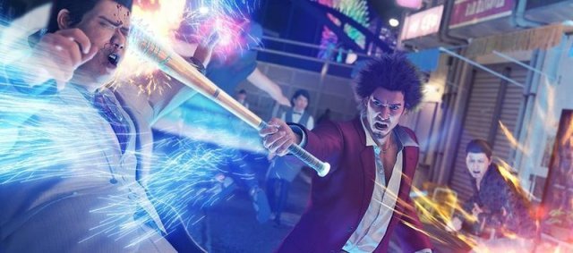 용과같이7 게임 속 한 장면 / 게임 캡처