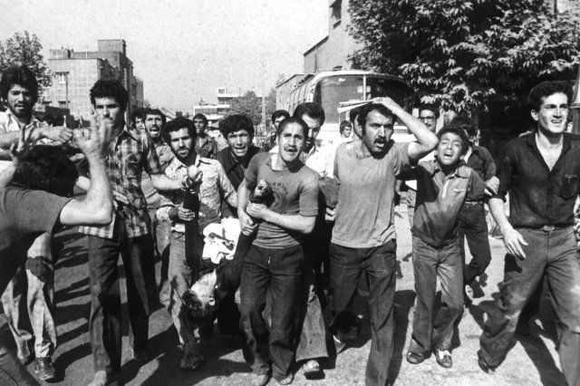 1979년 테헤란을 중심으로 발생했던 이란혁명. 위키미디어