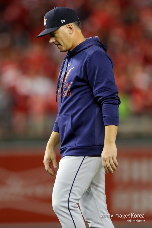 휴스턴 감독 힌치. 사진=게티이미지코리아