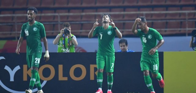 사우디아라비아 U-23 대표팀. (AFC 홈페이지 캡처)