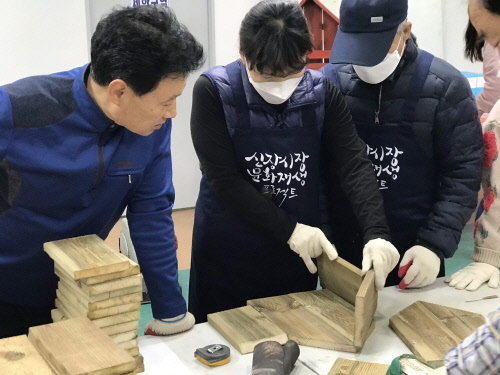 하남시 문화적 도시재생사업 ‘비밀의 공작소’ 수업 현장 모습…(재)하남문화재단 제공