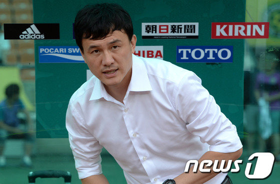 하오웨이 중국 U-23 대표팀 감독. 뉴스1