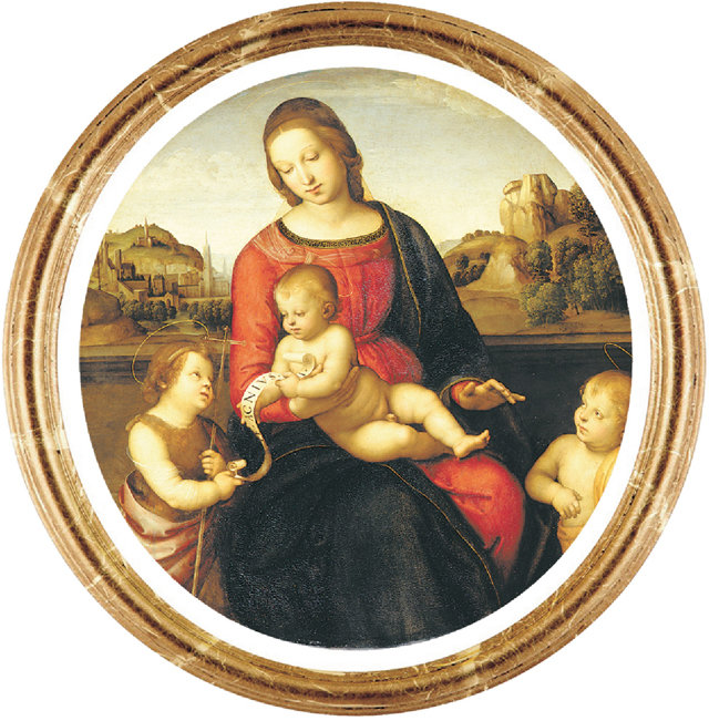 테라누오바의 성모자(1504∼1505년) ⓒStaatliche Museen zu Berlin, Gemaldegalerie, Photo: Jorg P. Ander