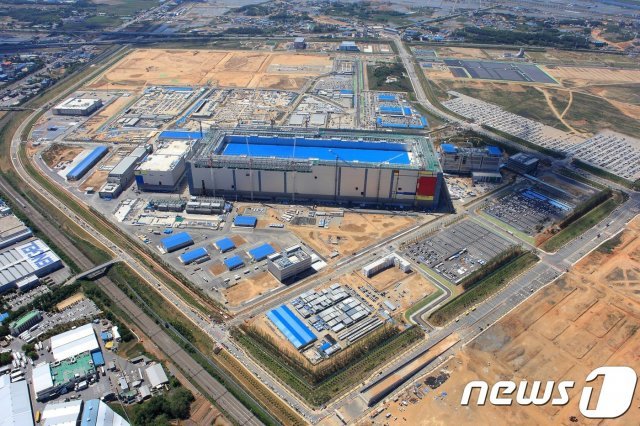 삼성전자 평택 반도체 단지 1라인. (삼성전자 제공) © News1