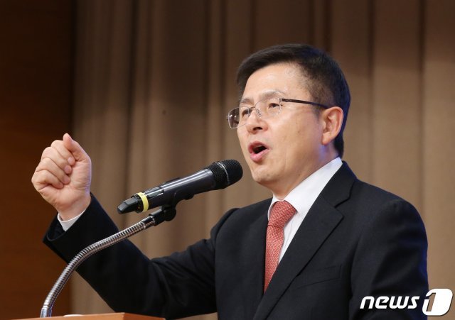 황교안 자유한국당 대표 2020.1.15/뉴스1 © News1