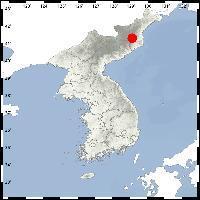 29일 오전 규모 2.5의 지진이 북한 함경북도 길주 부근에서 발생했다(기상청 제공).
