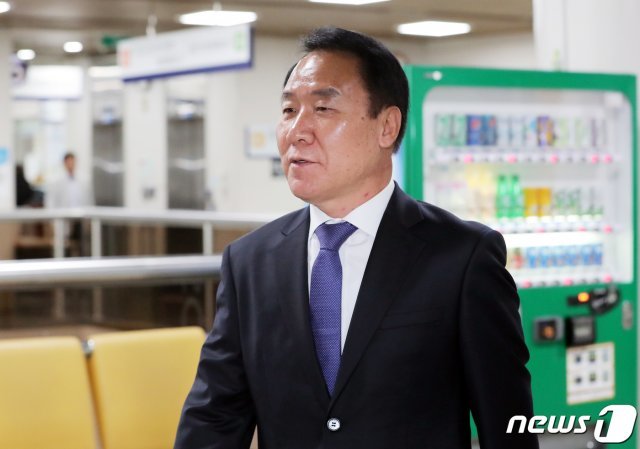 ‘강원랜드 채용비리’ 의혹을 받고 있는 염동열 자유한국당 의원/뉴스1 © News1