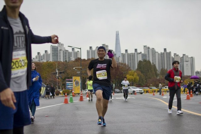 곽동근 대표는 “달리면 나를 힐링하는 것 같다. 온전히 나만에 집중할 수 있다”고 말한다. 곽동근 대표 제공.