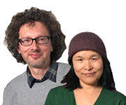 도미니크 에어케(레돔) 씨(왼쪽)와 신이현 작가