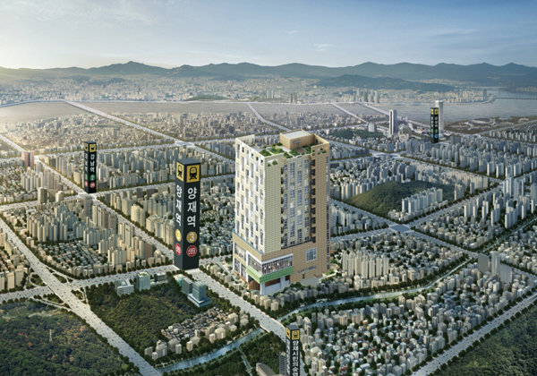 써밋파크 광역 투시도