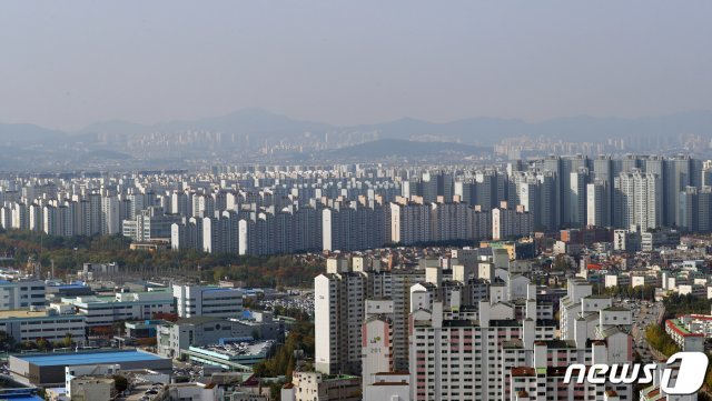 수원 영통구 전경.(뉴스1 자료사진)© News1
