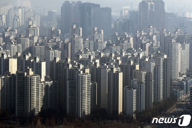 서울 송파구의 아파트 단지. 2020.2.11/뉴스1 © News1
