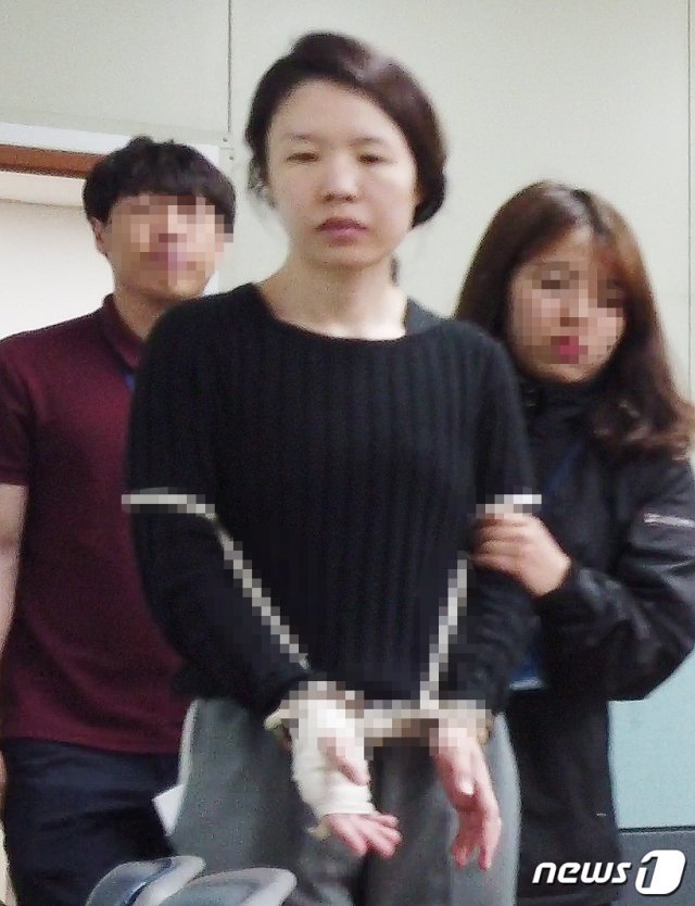 전 남편과 의붓아들을 살해한 혐의로 재판 중인 고유정(뉴스1 DB)© News1