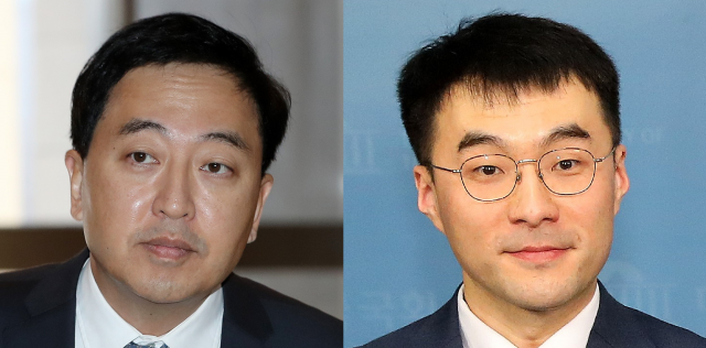 금태섭 더불어민주당 의원(왼쪽)과 김남국 변호사. 사진=뉴스1