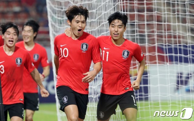 대한민국 U-23 대표팀 이동경. © News1