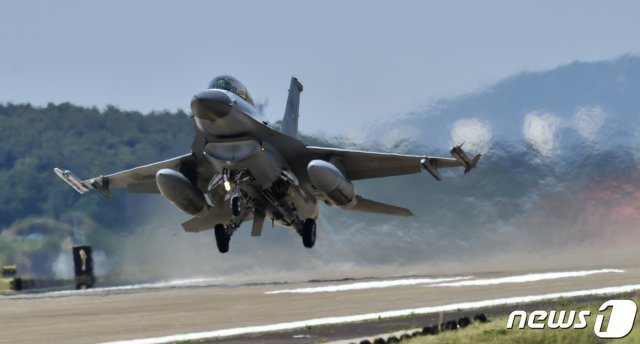 KF-16 전투기(공군본부 제공) 2019.5.31/뉴스1