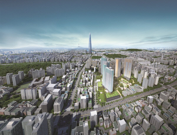 ‘이안 송파 이스트플러스’ 광역 조감도