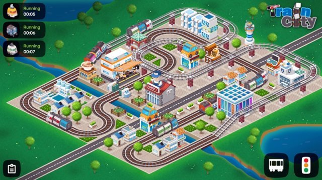 2019년에 시도한 트레인시티 / 선데이토즈 제공