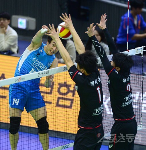 삼성화재 정성규. 스포츠동아DB