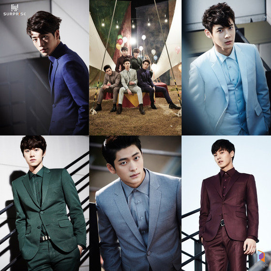 배우 그룹 서프라이즈(서강준·유일·공명·강태오·이태환) 판타지오 제공
