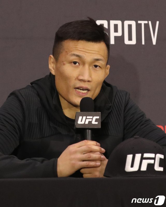 파이터 정찬성. © News1