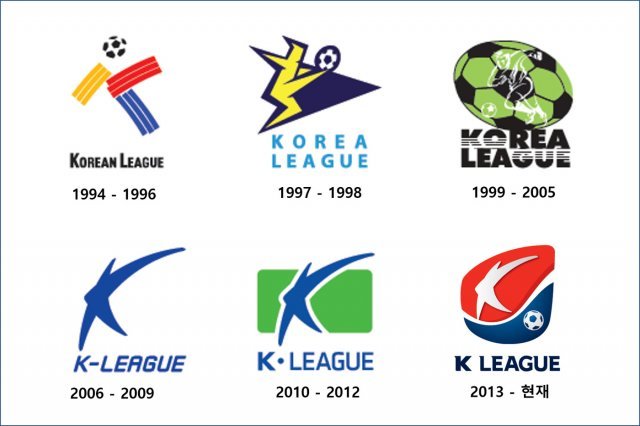 K리그 역대 엠블럼 (한국프로축구연맹 제공) © 뉴스1