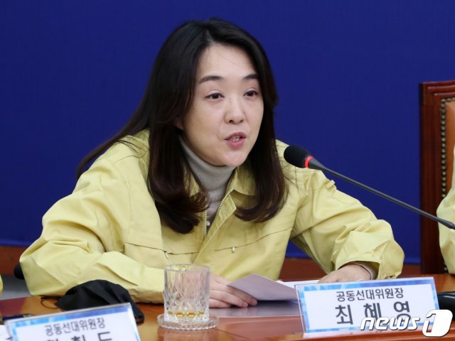 최혜영 더불어민주당 공동선대위원장 © News1