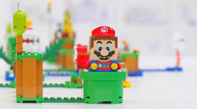 슈퍼마리오 콜라보 레고 / 레고 공식 유튜브 캡처