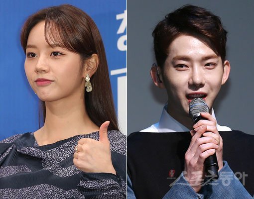 가수 혜리(왼쪽)-조권. 스포츠동아DB·동아닷컴DB