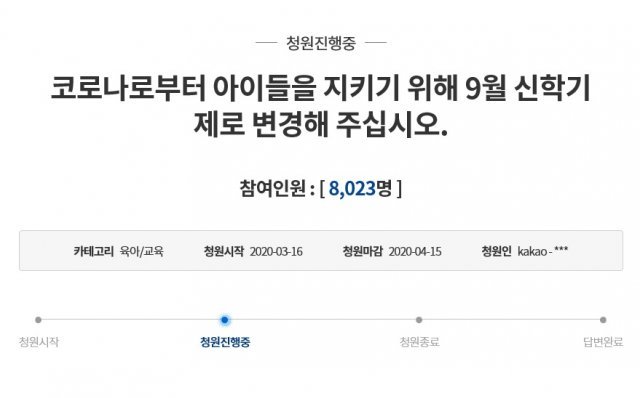 (청와대 국민청원 홈페이지 화면 갈무리) © 뉴스1