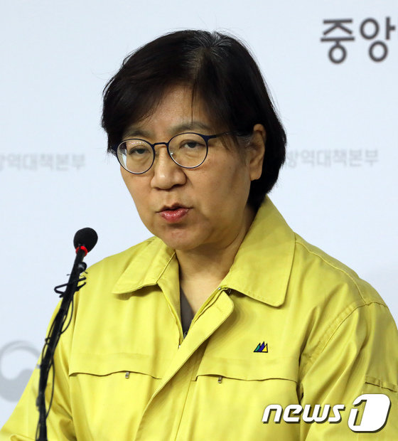 정은경 중앙방역대책본부 본부장. 사진=뉴스1