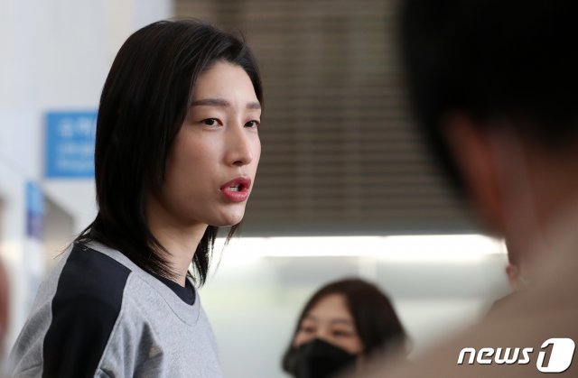 터키 엑자시바시에서 뛰고 있는 김연경. 2020.2.20/뉴스1 © News1