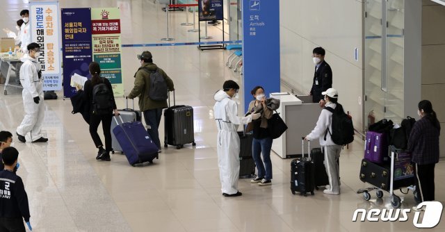8일 인천국제공항 2터미널 모습. 뉴스1