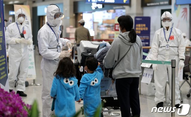 7일 인천국제공항 1터미널 모습. 뉴스1