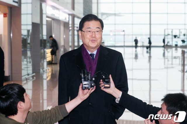 정의용 청와대 국가안보실장. /뉴스1 © News1