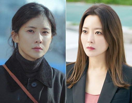 배우 이보영(왼쪽)-김희선. 사진제공｜tvN