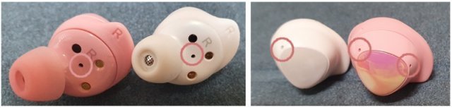 <버즈와 버즈플러스 마이크 수, 위치>(출처=IT동아)