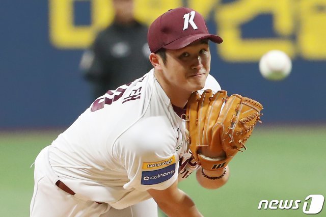 키움 히어로즈 최원태 . 2019.10.26/뉴스1 © News1