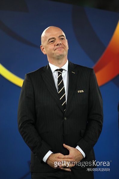 지아니 안판티노 FIFA 회장. 사진=게티이미지코리아