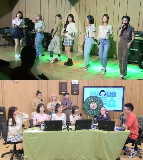 SBS 파워FM ‘두시탈출 컬투쇼’ 보이는 라디오 캡처