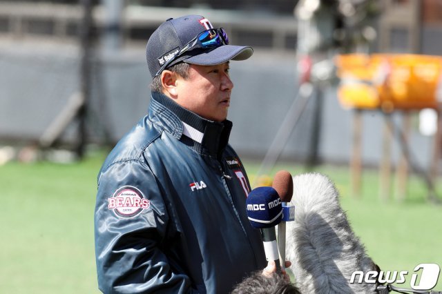 두산 베어스 김태형 감독. 뉴스1 © News1