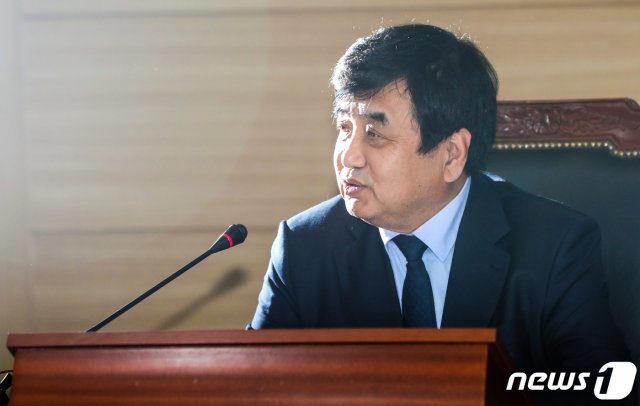한상혁 방송통신위원회 위원장 2020.4.20/뉴스1 © News1