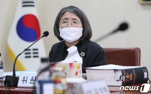 김영란 양형위원회 위원장. 2020.4.20 © News1