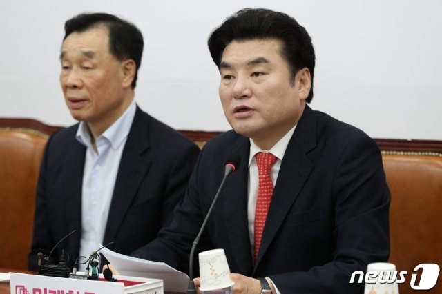 원유철 미래한국당 대표 2020.5.15/뉴스1 © News1