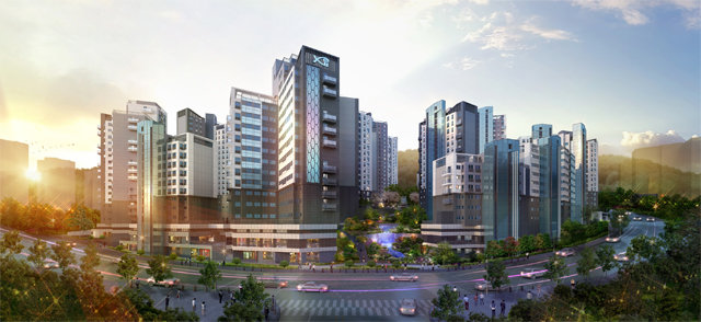 서울 동작구 흑석3구역에 들어서는 ‘흑석 리버파크 자이’의 조감도. 단지는 총 1772채로 흑석뉴타운 내 가장 큰 규모로 지어지며 다양한 커뮤니티 시설과 특화 설계가 도입된다. GS건설 제공