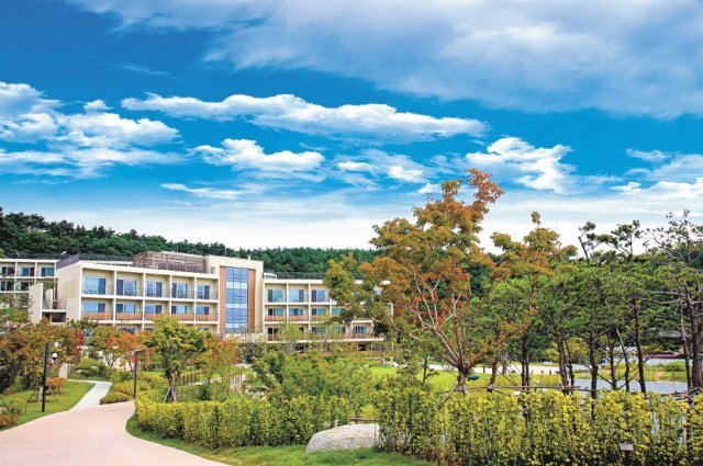 삼성이 코로나19 경증환자 치료를 위해 생활치료센터로 제공한 삼성인력개발원 영덕연수원.